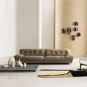 italian design sleeper lazy sofa leather baxter cloud sofa sectional set furniture living room